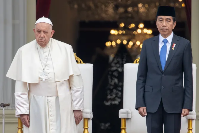 Pope Francis begins Indonesia visit with call for Catholic-Muslim dialogue