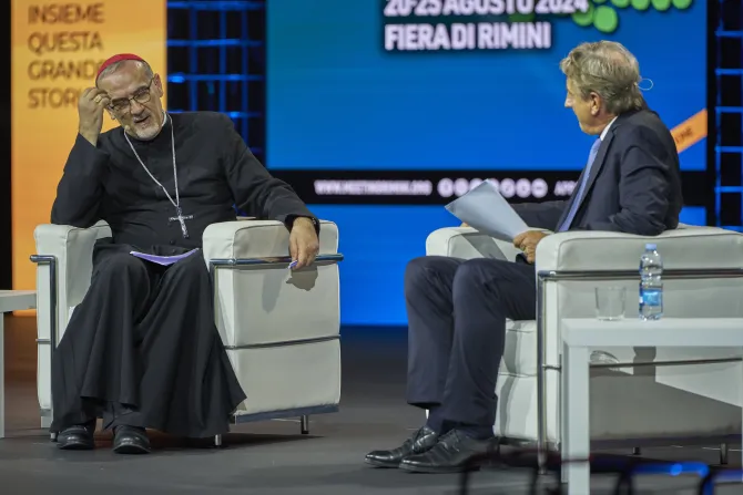 Pope Francis and Cardinal Pizzaballa open lay Catholic meeting against backdrop of war