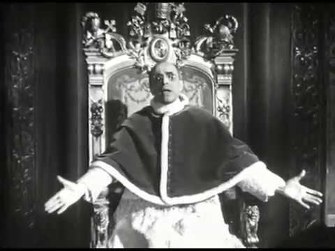This was the First Televised Message from a Pope