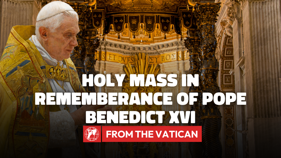 Holy Mass for Pope Benedict XVI on the 1st Anniversary of His Passing at the Vatican | 2023