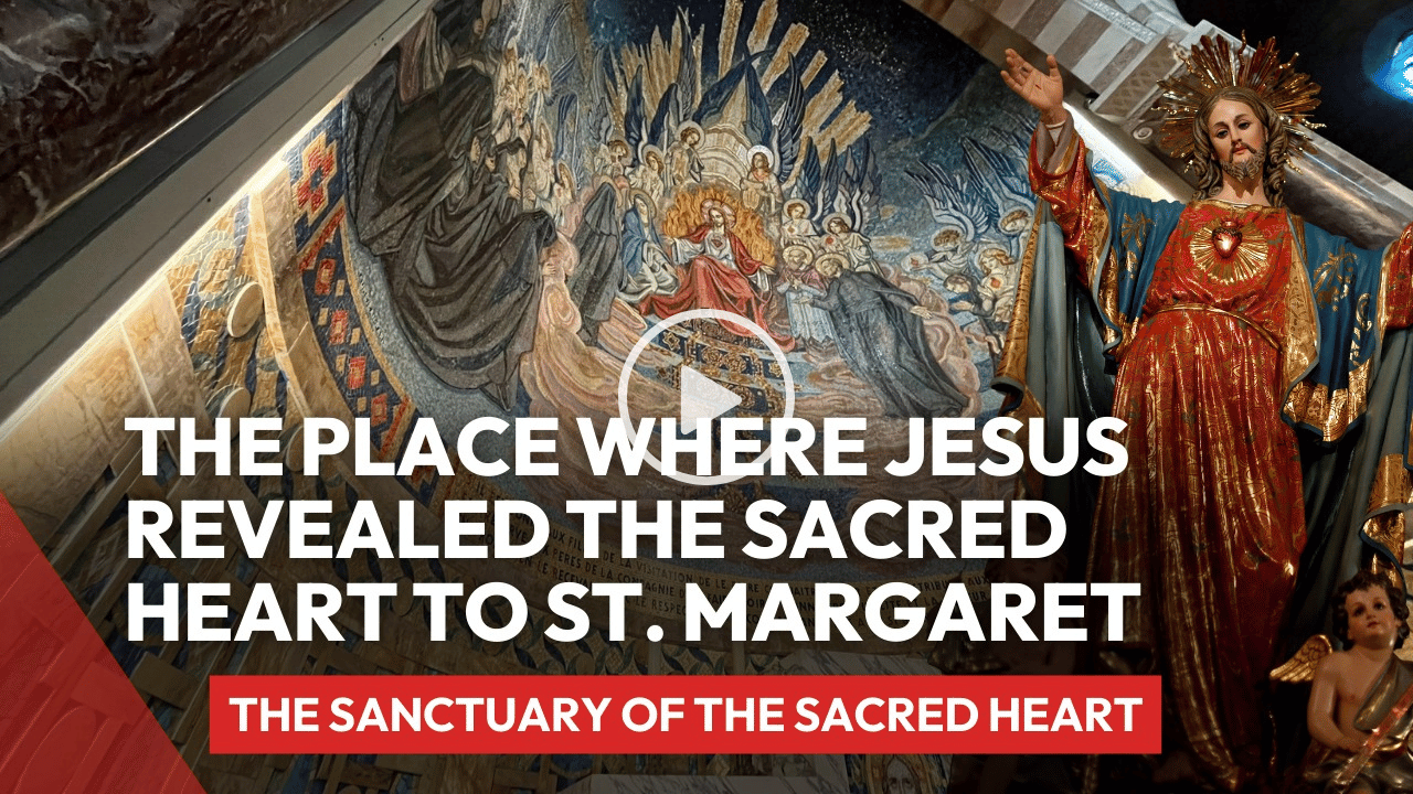 The Sanctuary in France where Jesus Revealed His Sacred Heart to St. Margaret of Alacoque