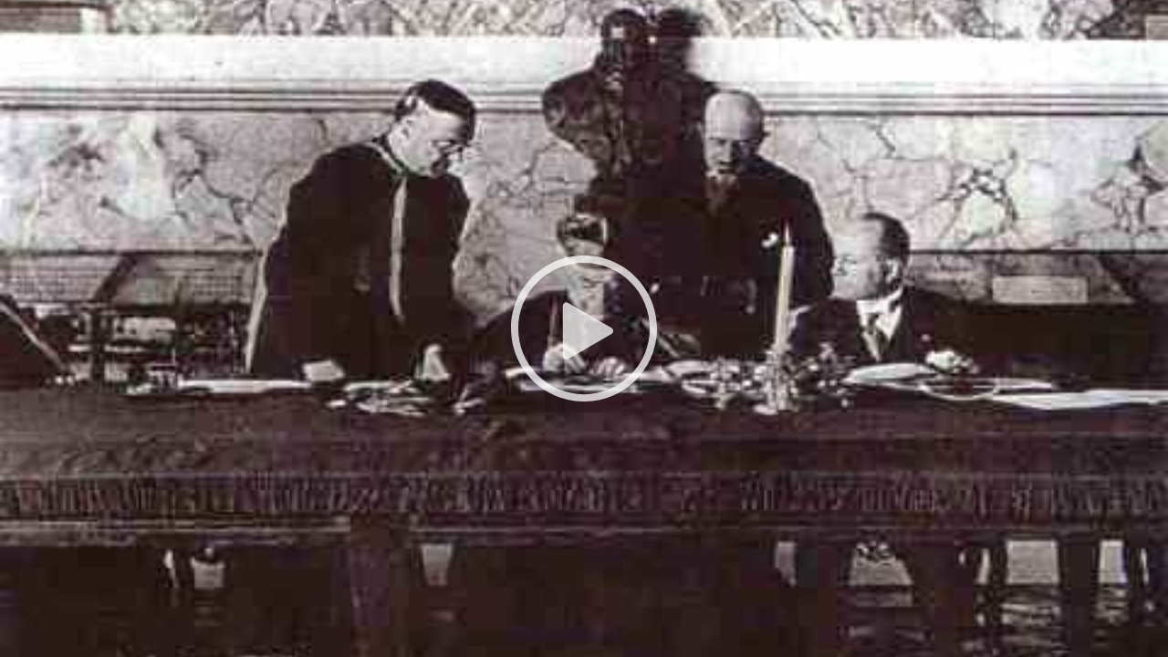 The Lateran Treaty of 1929: Understanding the relationship between Italy and the Holy See