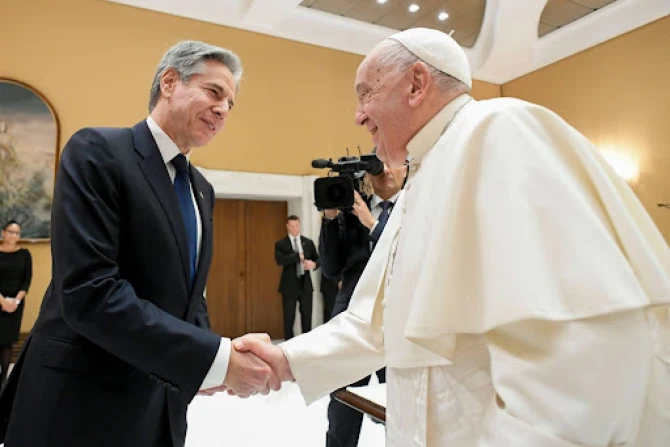 U.S. Secretary Blinken meets Pope Francis: Vatican talks address Middle East and Ukraine