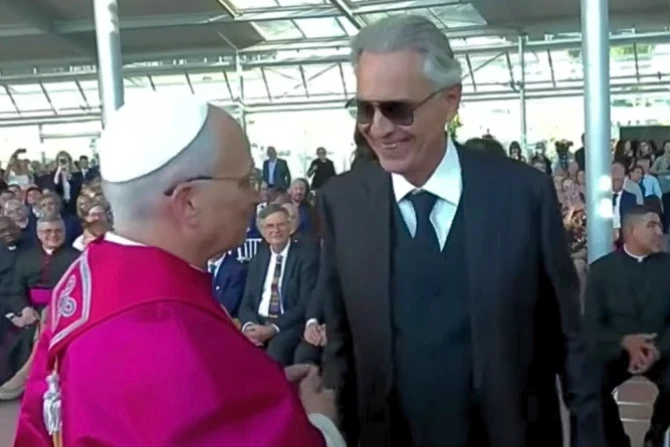 Andrea Bocelli: Pope Leo XIV is ‘a beacon to guide us in these complex times’