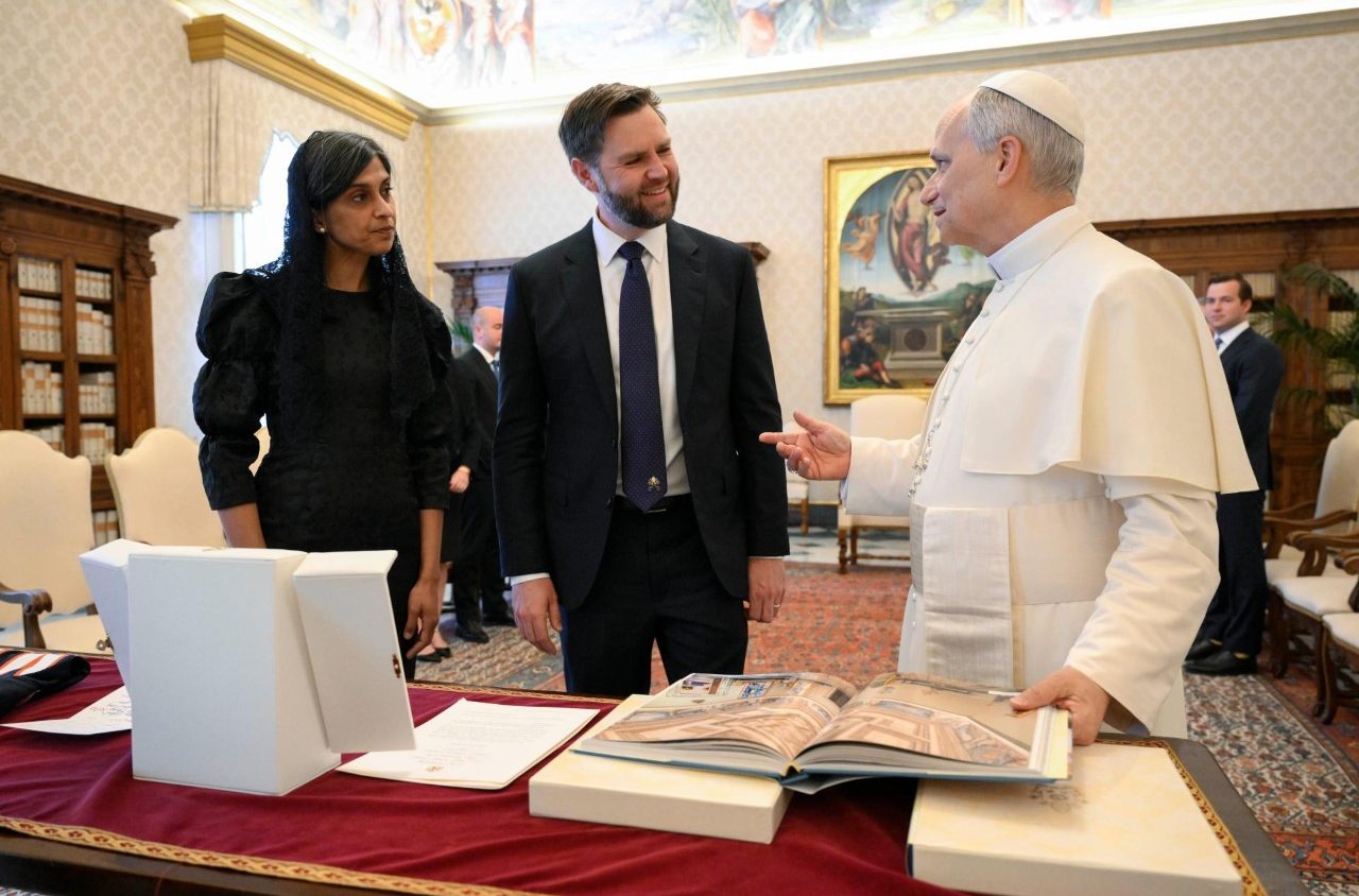 Pope Leo XIV meets U.S. Vice President JD Vance, Secretary of State Marco Rubio