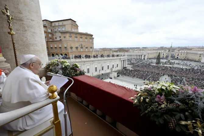 Pope Francis on Christmas: Saying ‘yes’ to the Prince of Peace means saying ‘no’ to war 