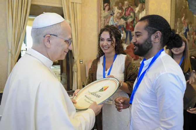 Peace starts in our hearts, Pope Leo tells Mediterranean Youth Council