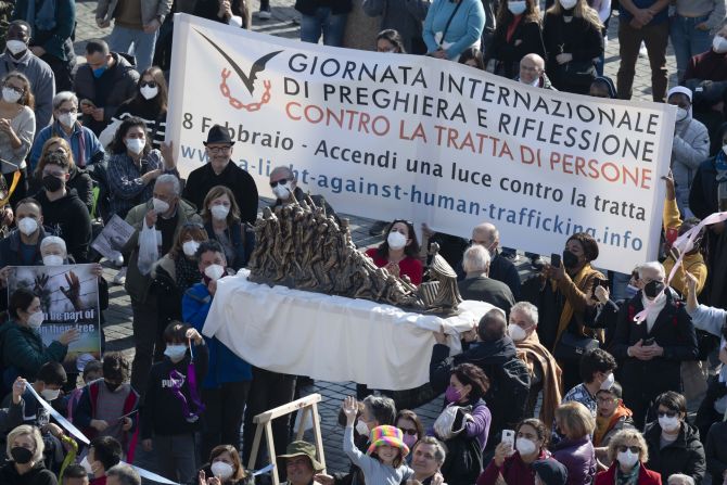 Pope Francis: ‘It is never too late to take action’ against human trafficking