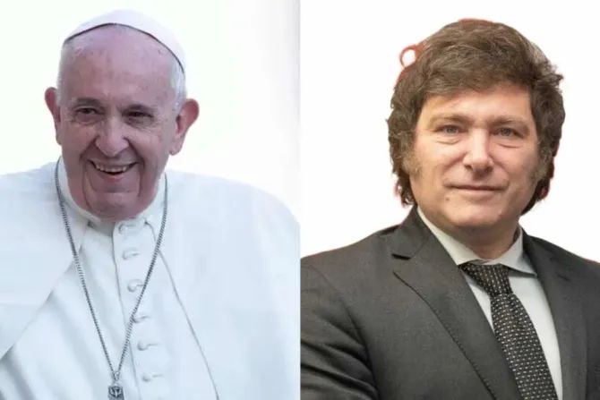 Pope Francis sends Rosary to President-Elect Milei of Argentina