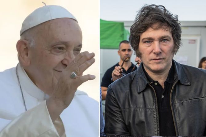 Pope Francis Congratulated Javier Milei, President-Elect of Argentina