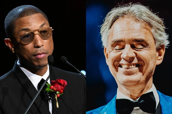 Andrea Bocelli, Pharrell Williams to direct Vatican concert for human fraternity