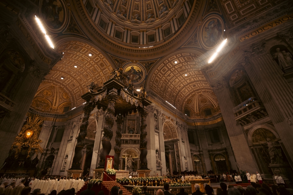 In Saint Peter’s, Bernini’s Baldachin is Given Much Needed Support 