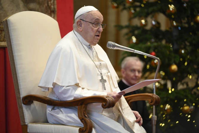 Pope Francis Warns Of Polarization, Cites Trump Attack In Address To Diplomats