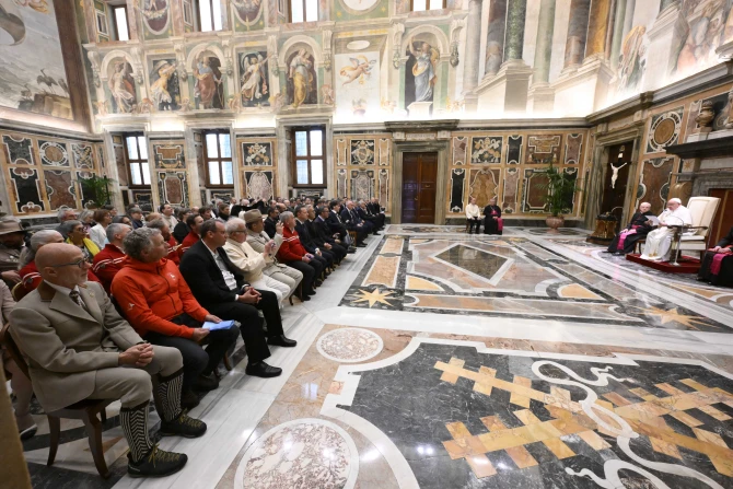 Pope Francis marks first millennium since birth of St. Bernard, patron of mountaineers