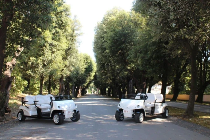 Pope Leo XIV given 2 electric, eco-friendly ‘popemobiles’ for travel