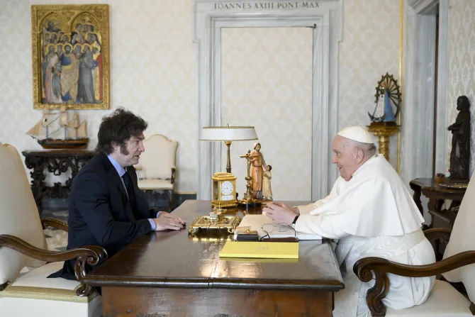 Analysis: Milei, Pope Francis embody contrasting economic viewpoints