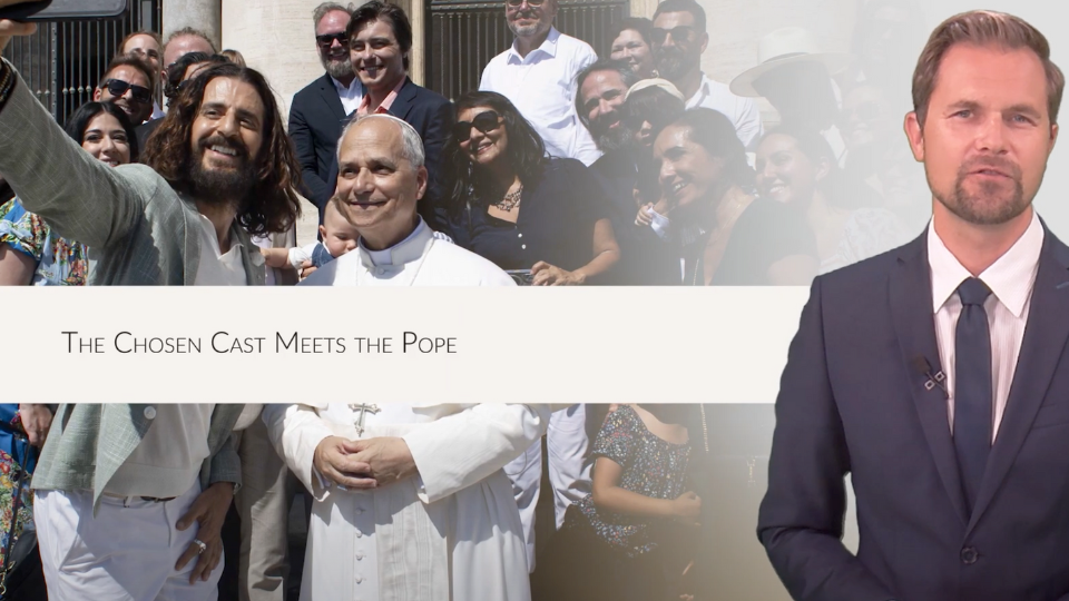 Vatican News: The Chosen Cast Meets Pope Leo XIV as Jubilee Celebrates Clergy