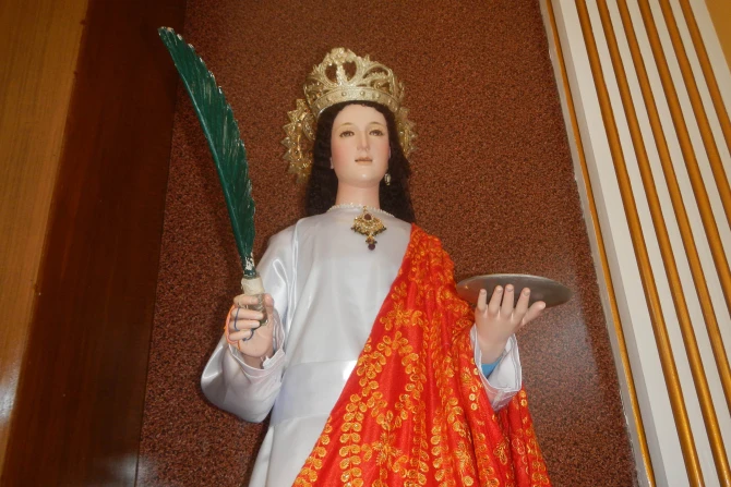 Pope Francis: St. Lucy Is An Example Of Female Leadership In The Church