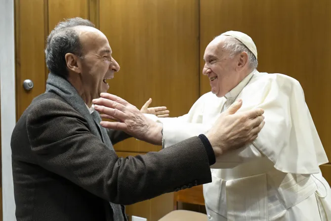 Italian actor Roberto Benigni to join Pope Francis for World Children’s Day