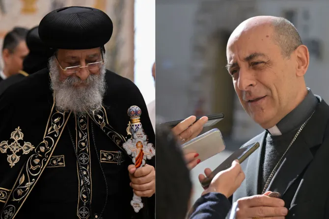 Cardinal Fernández meets with Coptic Church leader over same-sex blessing rift